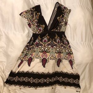 Patterned Maurice’s dress