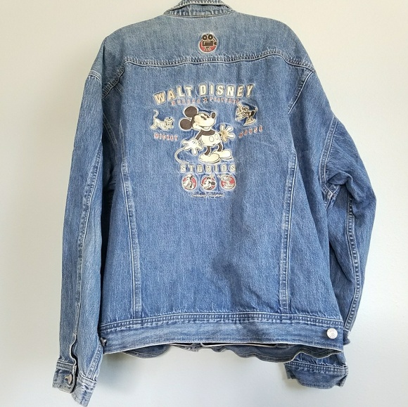 disney denim jacket womens