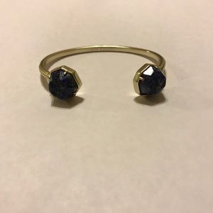 Kendra Scott Navy Blue Stone Brinkley Bracelet
