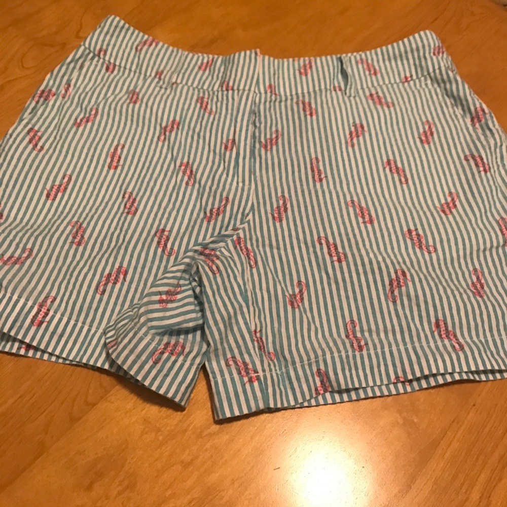 seersucker seahorse vineyard vines shorts