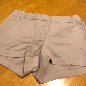 lilac jcrew shorts