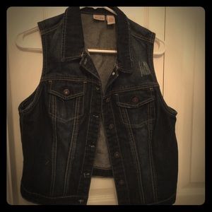 Denim vest