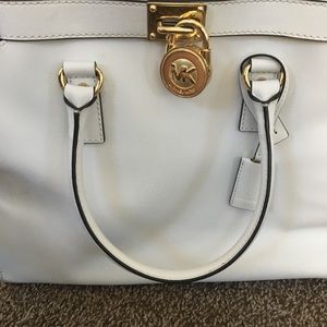 White Michael Kors purse