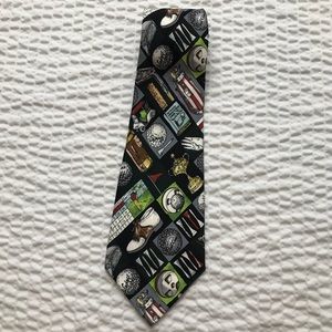 NWT Nicole Miller Golf Themed Tie