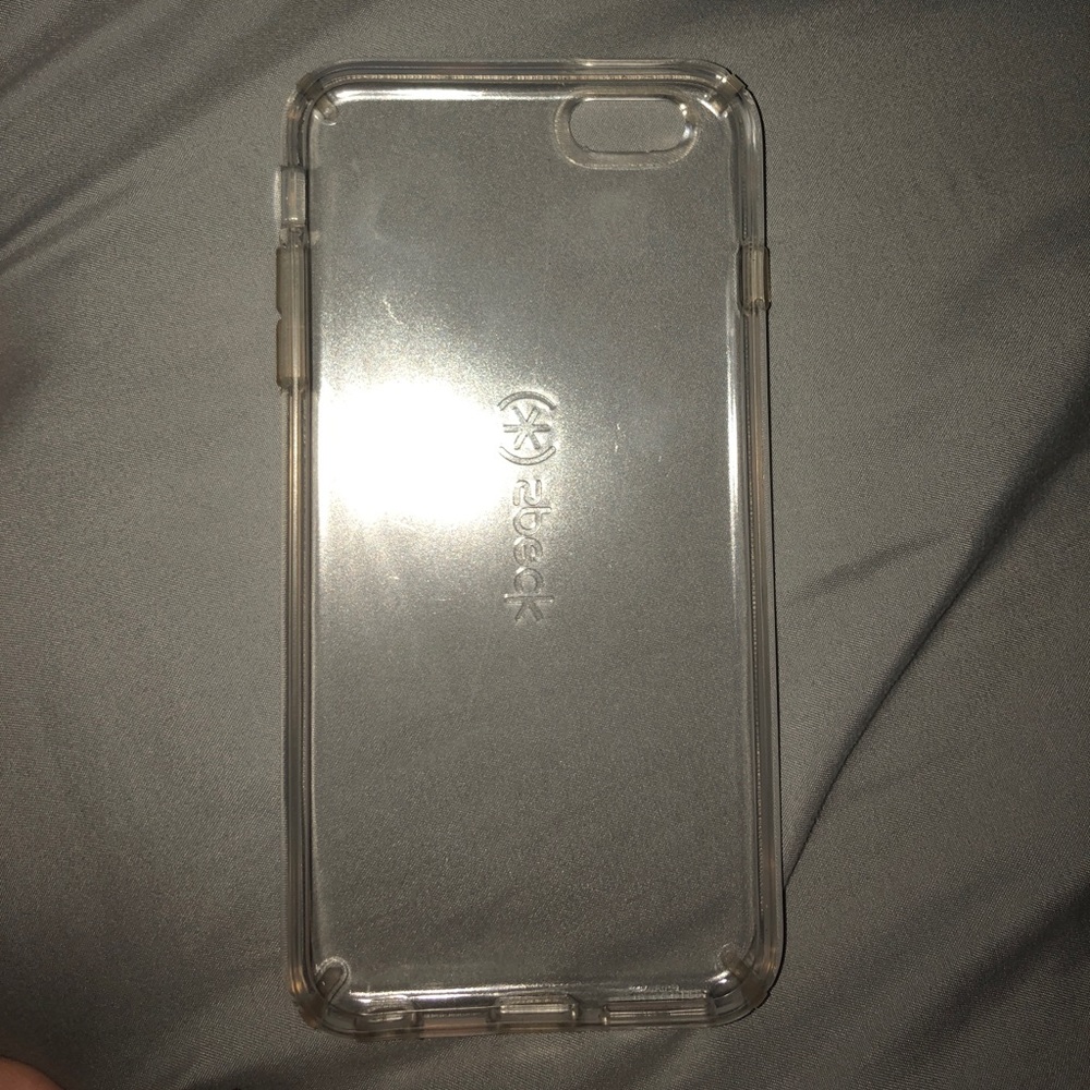 iPhone 6s Plus clear speck phone case