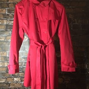 Red Trench Coat RePosh❤️