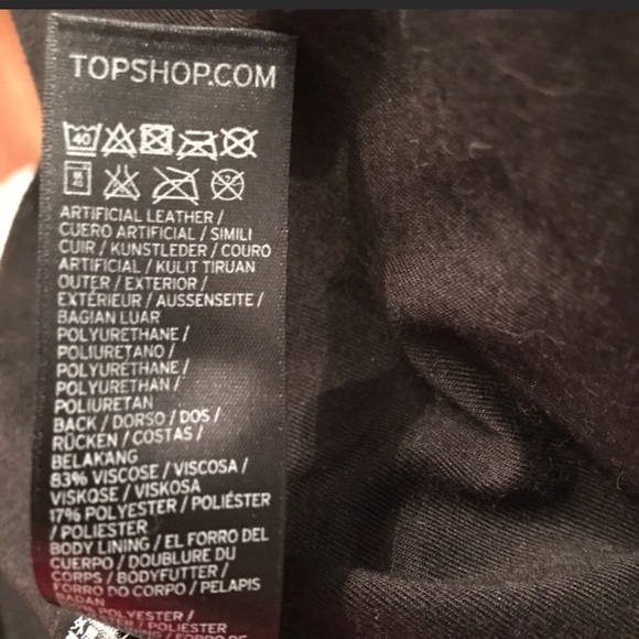 {top shop} 🎉sold🎉like new moto trendy biker - Picture 6 of 8