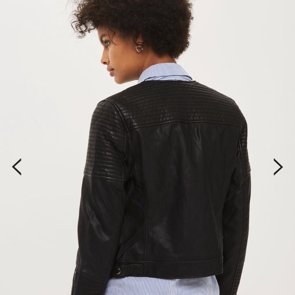 {top shop} 🎉sold🎉like new moto trendy biker - Picture 7 of 8