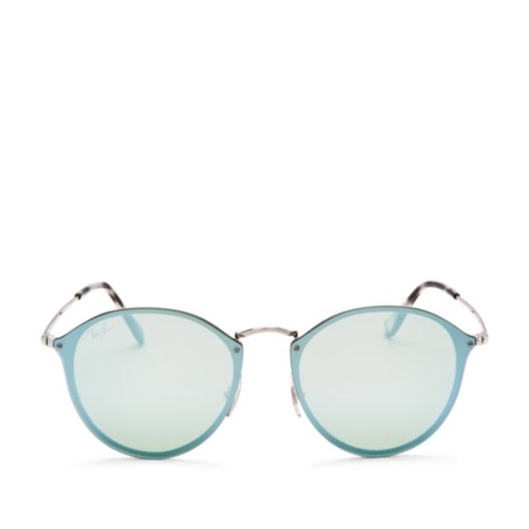 Ray-Ban Mirrored Round Sunglasses, 59MM main image 3