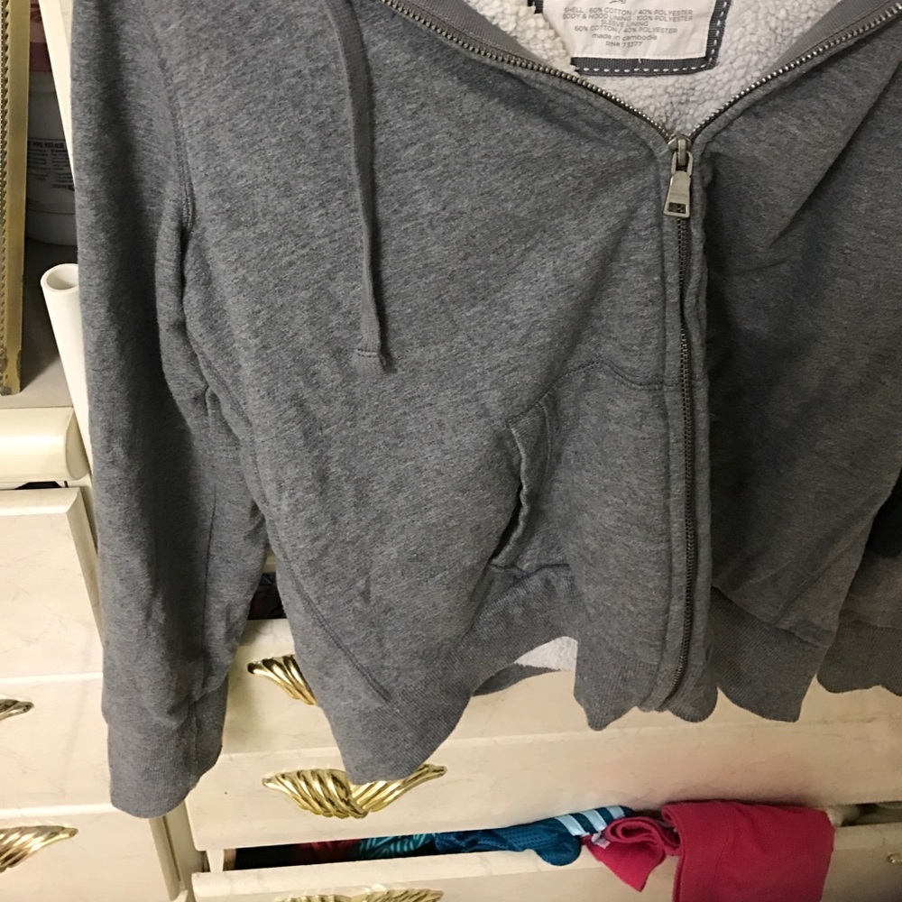 Lazy Comfy Zip Up Jacket With Hood - image 3