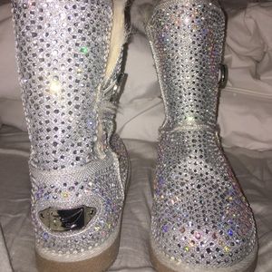 shiekh rhinestone boots