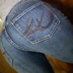 NWOT X2 Eva Full Leg Express Denim Jeans 4S