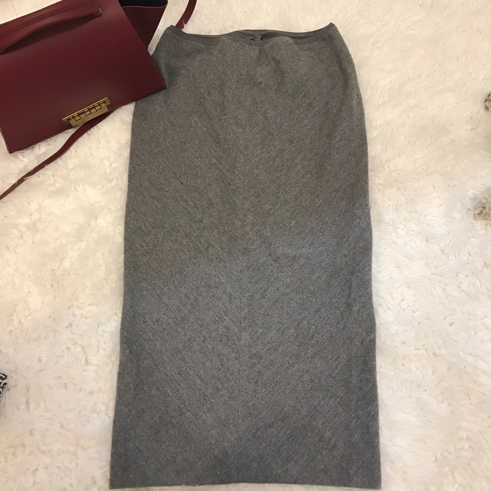 Marc Jacobs gray wool skirt