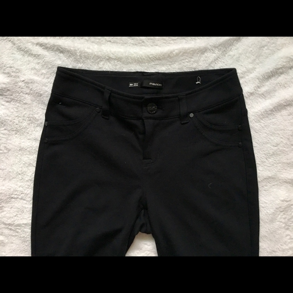 Black jeggings