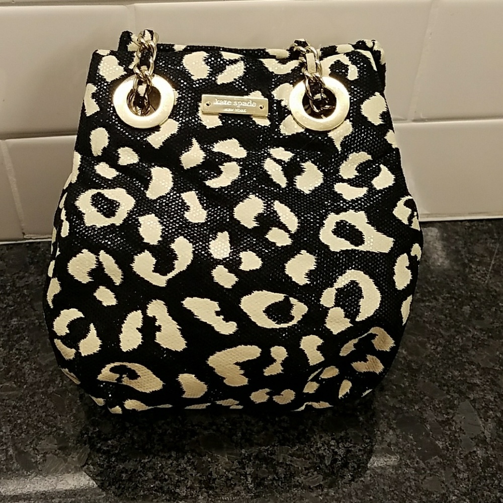 Animal print Kate Spade purse