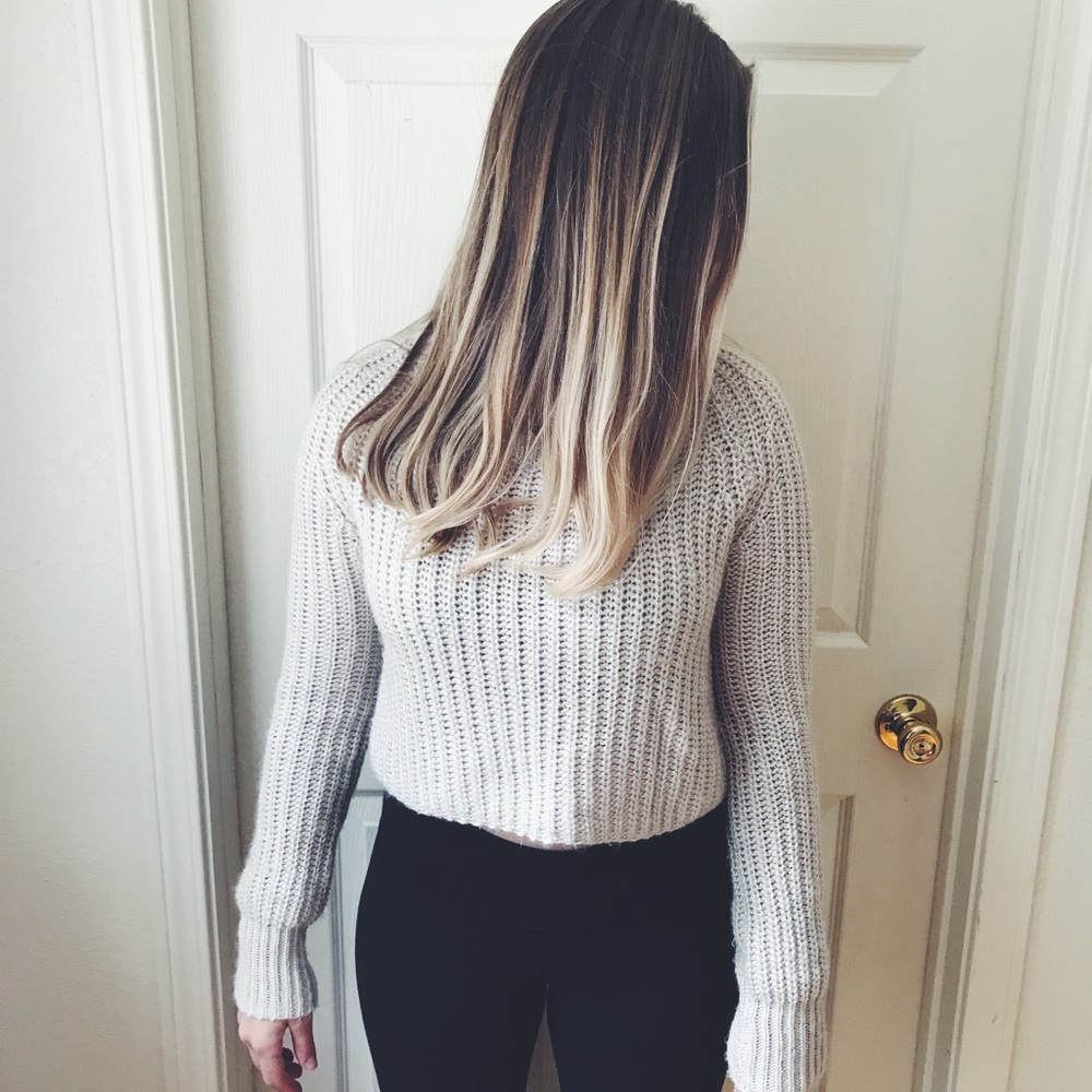 Urban Outfitters Cropped Wool Sweater
