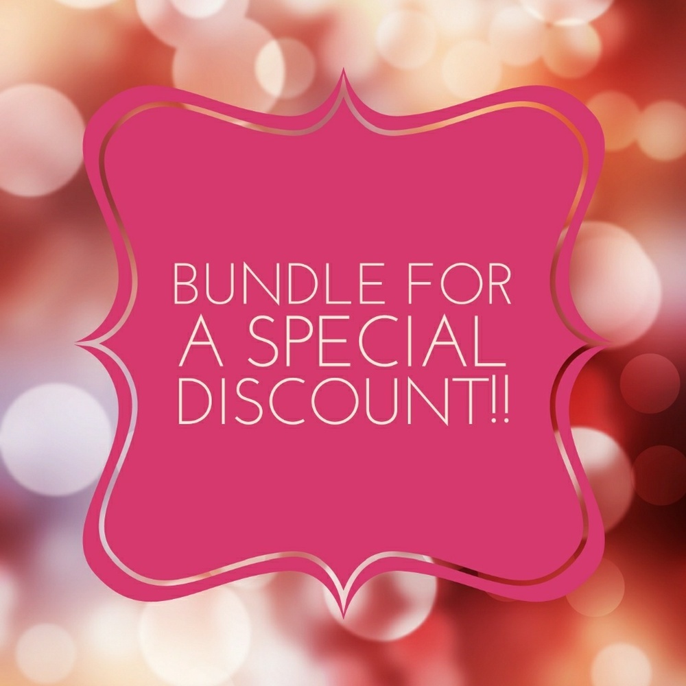 Bundles of 2 or more get a special discount 😁