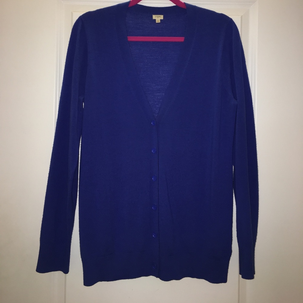 J. Crew long button front cardigan✨lowest price!✨
