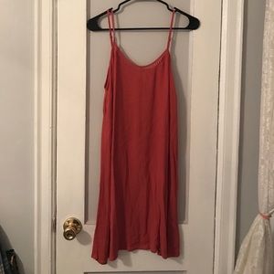 Salmon Colored Slip Dress