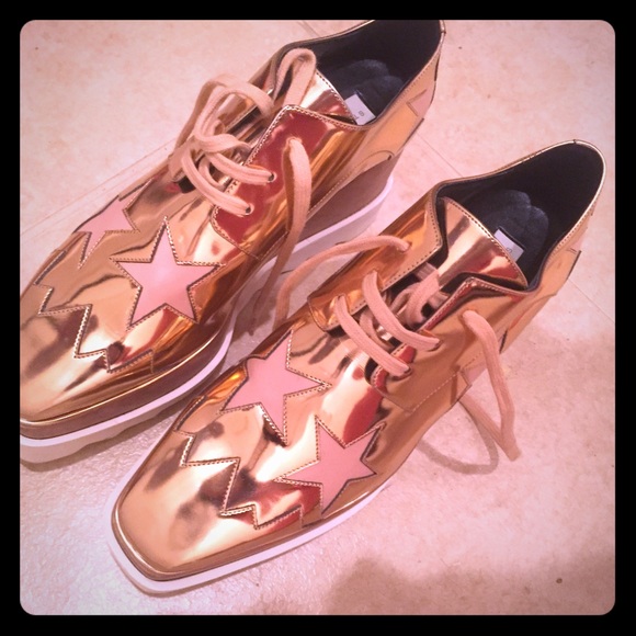 Stella McCartney Shoes - Stella McCarthey Elyse Star Platform Oxford, 36.5c