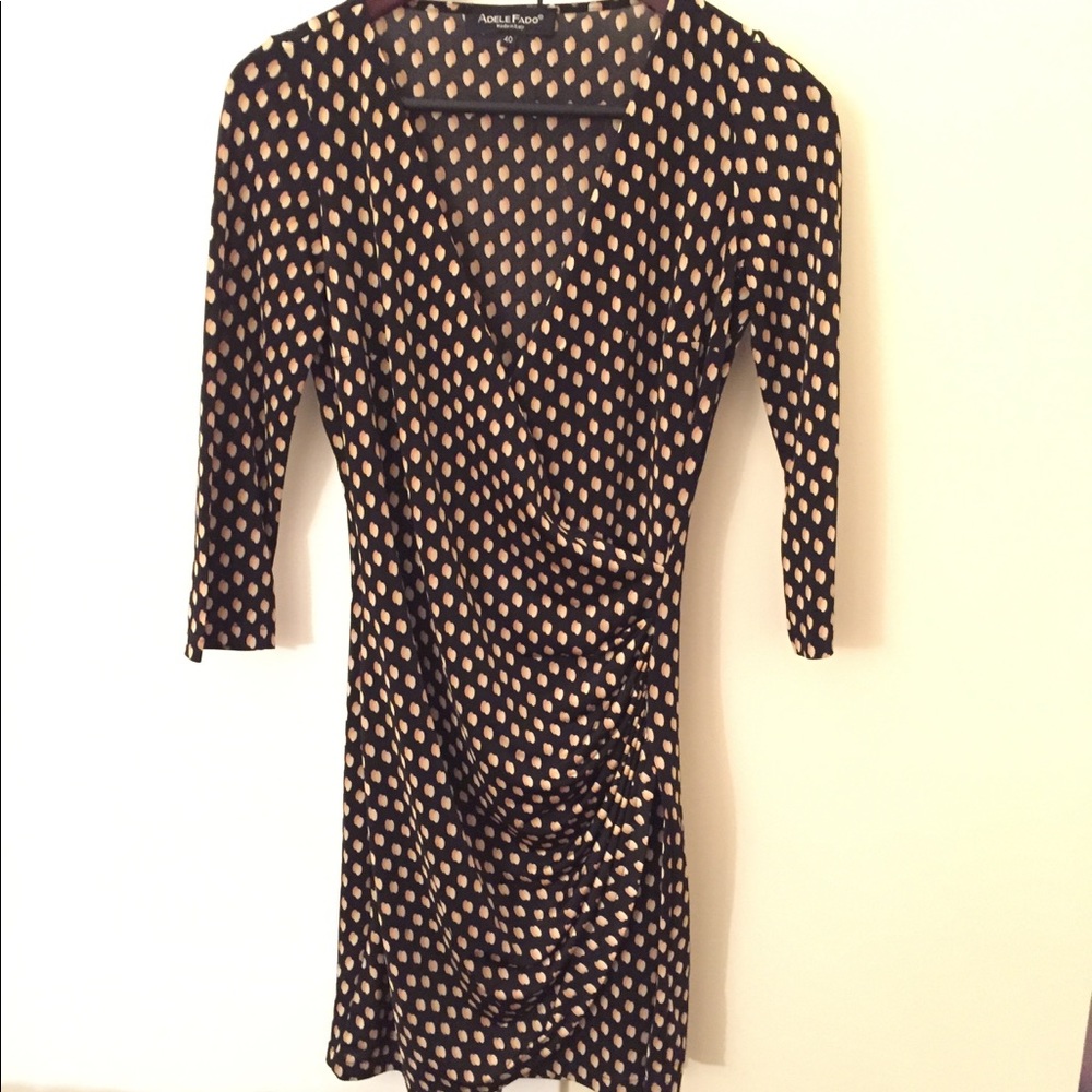 Adele Fado wrap dress Made in Italy, 40