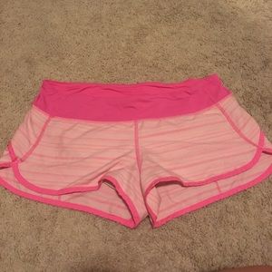 Lululemon speed shorts size 10 EUC