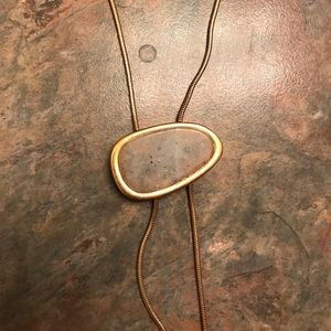 Madewell stone necklace