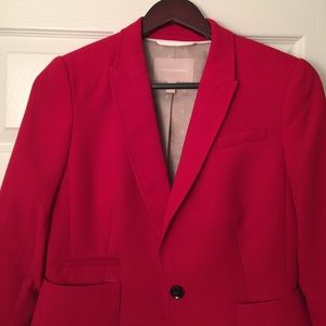 Banana Republic Red Suit Jacket - NWOT