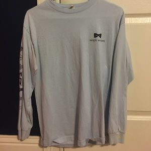 blue simply southern shirt