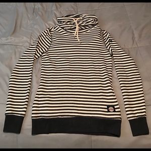 Superdry Stripe Funnel Hood Sweatshirt