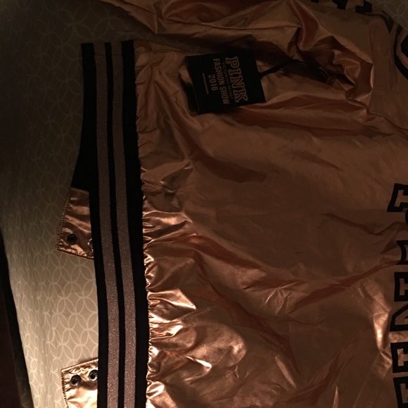 VS PINK Rose Gold Jacket - Picture 3 of 3