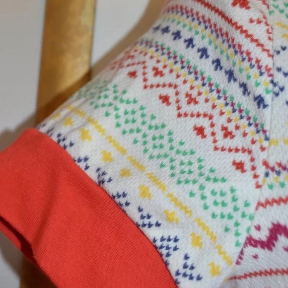 ANTHROPOLOGIE LILKA FAIR ISLE PRINT BUTTON FRONT - Picture 3 of 6