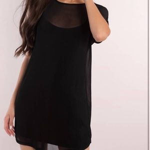 Mesh Shift Dress