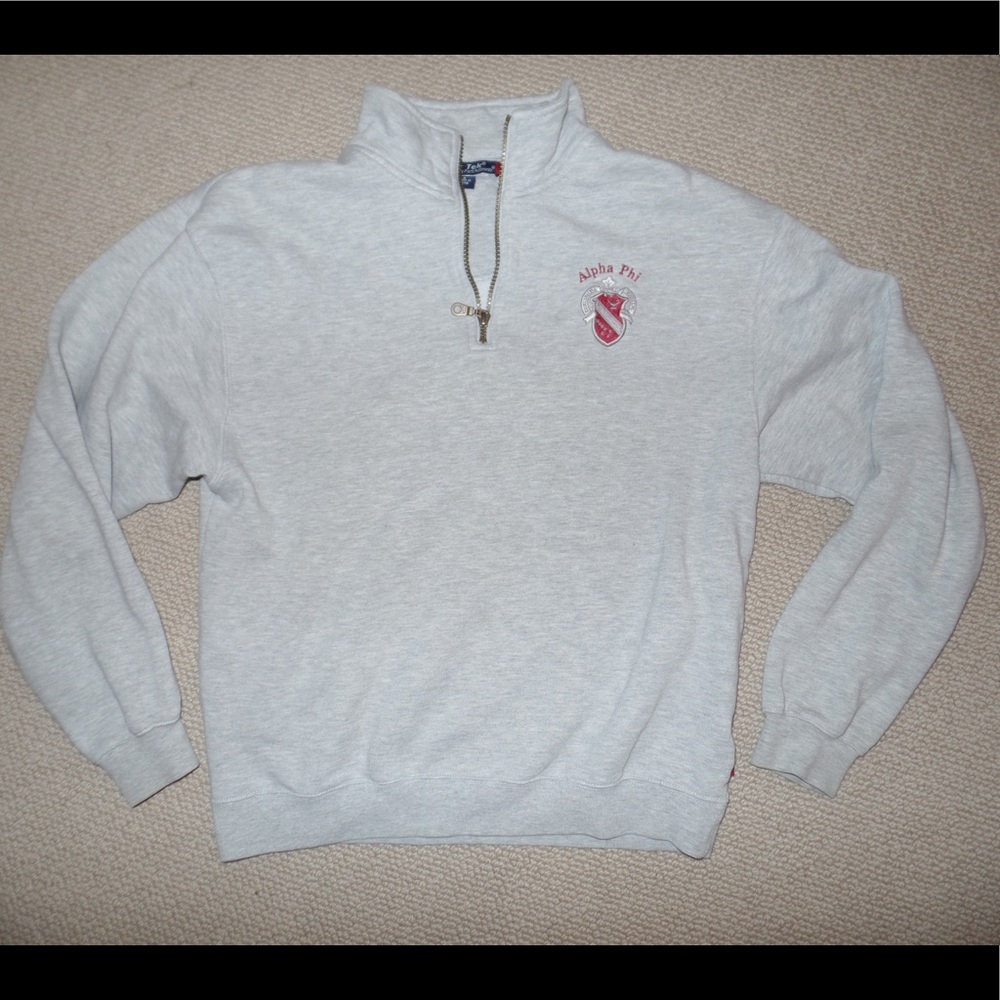 Alpha Phi ❤️ 1/4 zip