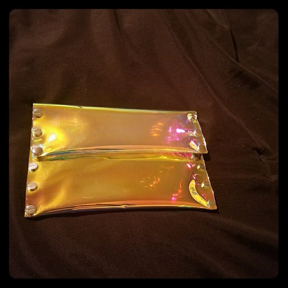 Stylish Iridescent hand clutch - Picture 1 of 1