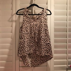 Cheetah print top