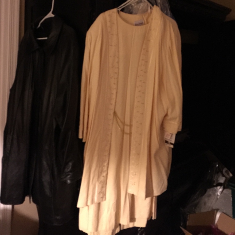 Ladies dress with coat size 24