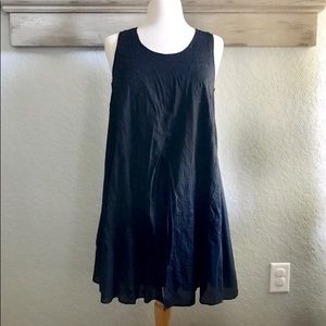 Anthropologie Lithe Black swing dress/tunic