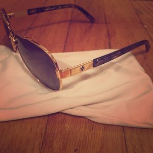 Tory Burch polarized sun glasses