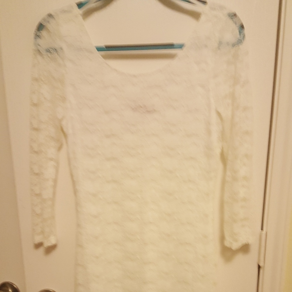 Form Fitting Lace Dress