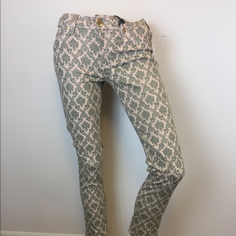 NEW DL1961 Printed Newport Skinny Jeans