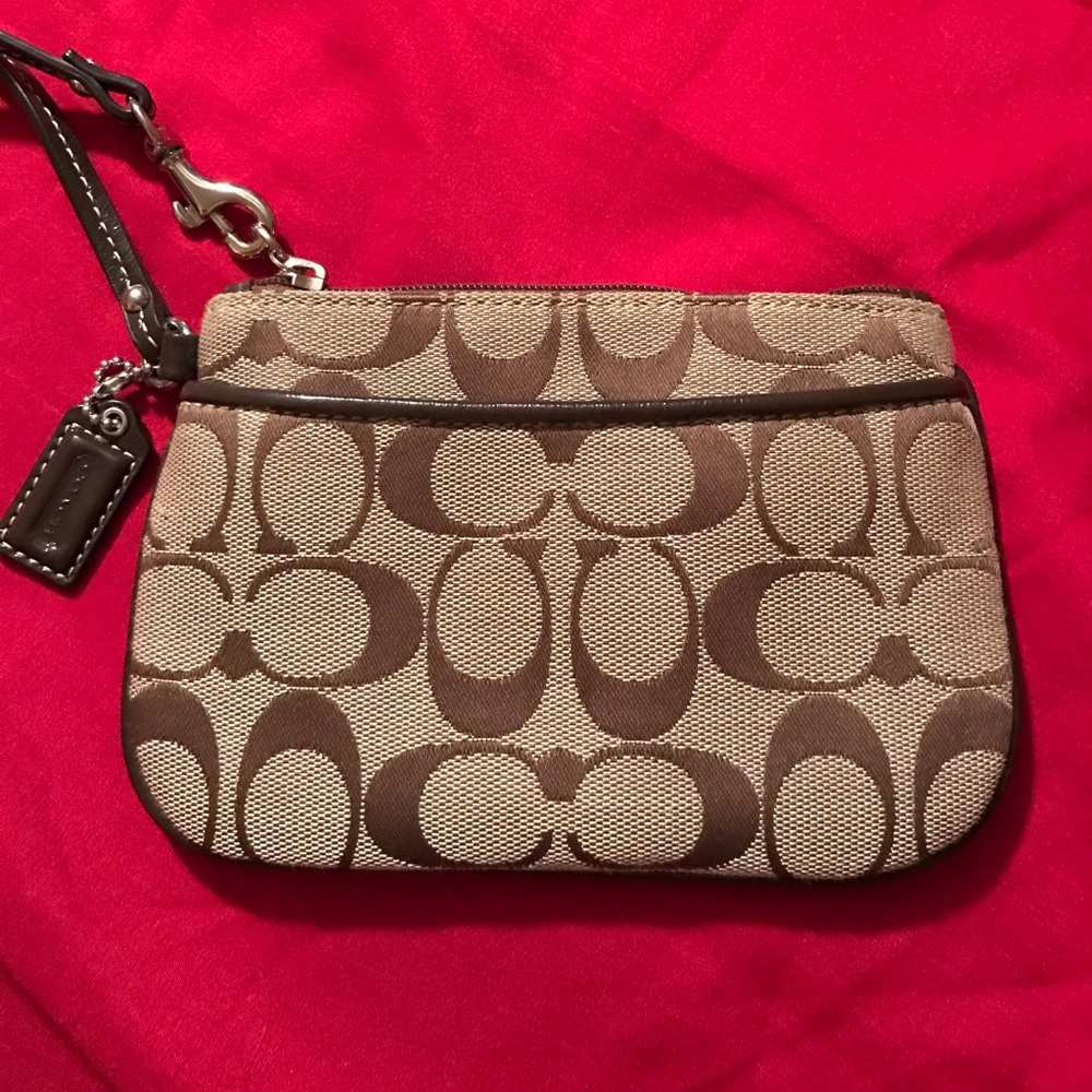 Coach wristlet
