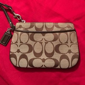 Coach wristlet