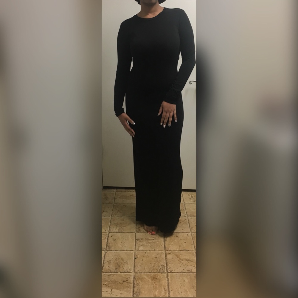 Black gown