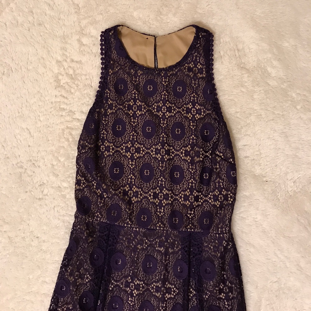 Purple Lace Dress