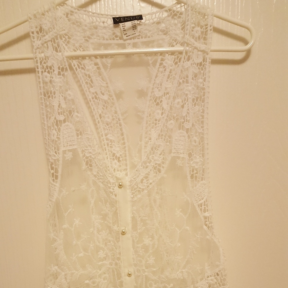 Lace Vest