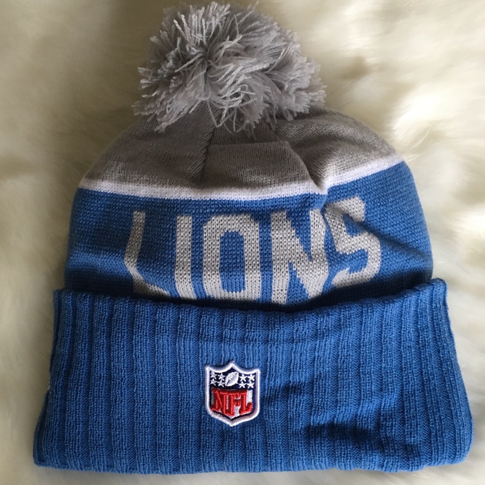 NWT Detroit Lions Pom Hat - Picture 5 of 5