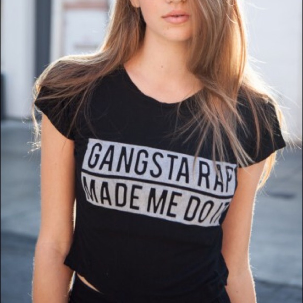 Brandy Melville Black T-shirt