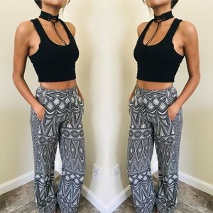 H&M Tribal Flowy Pants