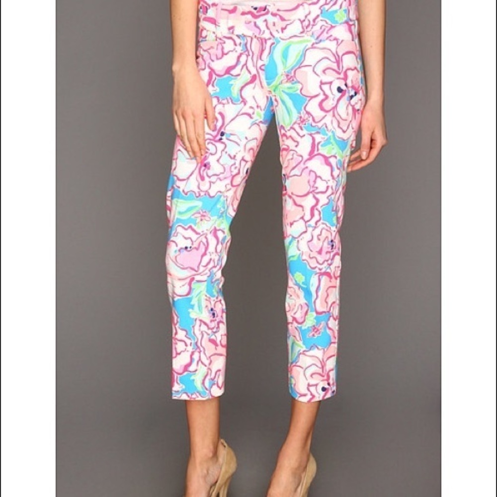 Lilly Pulitzer printed capri pants